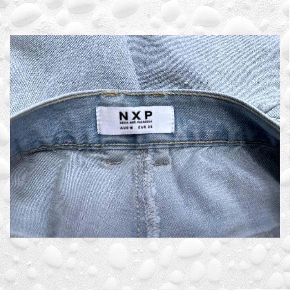 👖 Nena X Pasedena Tournament Low Rise Skinny Jeans - NWT 👖 - Picture 4 of 7